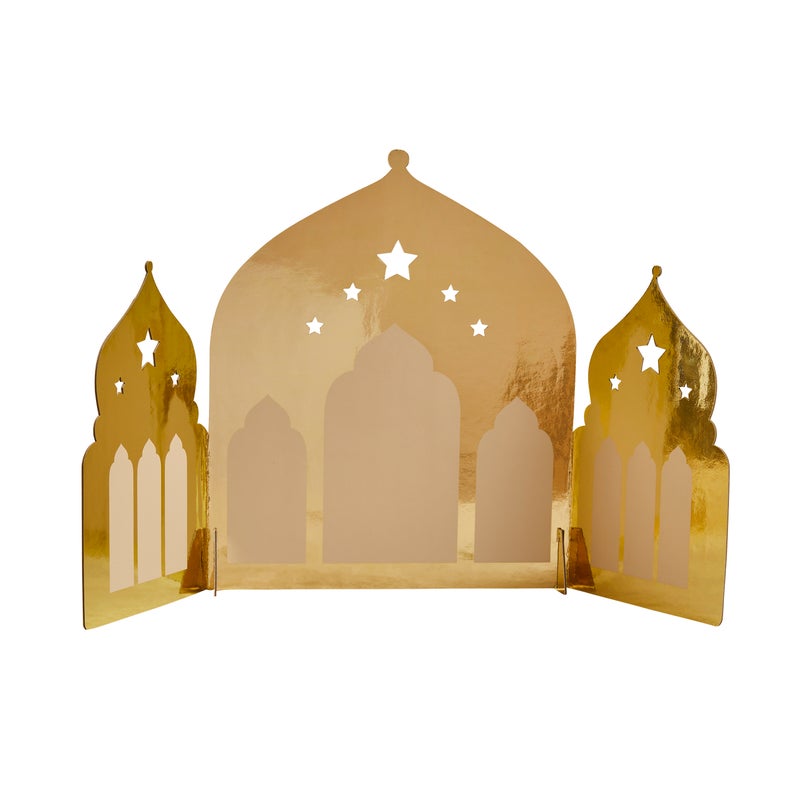 Hootyballoo Ramadan Free Standing Mosque Temple Decoration Islamic Home Decor - Image 1